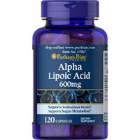 ( Date 2026)Viên uống đẹp da, chống lão hoá, ngừa tàn nhang, làm sáng da Alpha Lipoic Acid 300mg-600mg Puritan's Pride