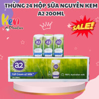 ( Date 9.25 ) Thùng 24 hộp sữa A2 Full Cream Milk