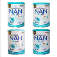 [ DATE MỚI NHẤT 2025 ] Sữa bột Nan Nga Optipro đủ số 1,2,3,4 lon 800g