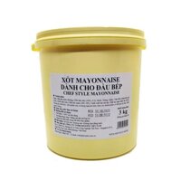 [[ Date Mới ]] Xốt Mayonnaise cho đầu bếp, 3kg