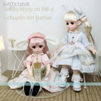 ❦ (Date mới)✚►Nhà chơi búp bê công chúa Barbie cỡ lớn có khớp khoảng 30 cm và 6 điểm dành cho đồ trẻ em bé gái