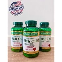 🐠 DẦU CÁ NATURE’S BOUNTY FISH OIL 1400MG 🐠