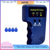 () Đầu đọc thẻ RFID 125Khz + Bộ 4 Keyfobs Máy photocopy Máy sao chép Lập trình viên Thẻ ID Sao chép EM4305 T5577 Mỗi thẻ có thể ghi được