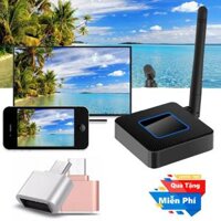 ( Đầu OTG cho điện thoại Android ) Thiết bị HDMI không dây Dongle Q4 cao cấp - Wifi Display Dongle Q4 - HDMI Dongle Q4 hỗ trợ HDMI và AV trình chiếu từ Smartphone lên Tivi