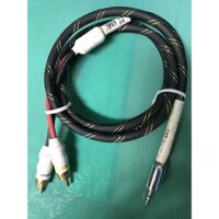 - Dây 3.5mm ra 2 đầu AV ( bông sen ) được chúng tôi DIY. Cáp và Jack là hàng bãi đến từ các thương hiệu nổi tiếng của Nh