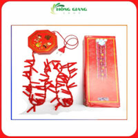 🍓 DÂY PHÁO TÉP LỒNG ĐÈN CÓ NHÁY ĐÈN LED, TIẾNG PHÁO NỔ