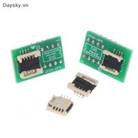 《 Daysky 》 DFN8 WSON8 MLF8 MLP8 QFN8 sang DIP8 Bộ chuyển đổi 6 * 5mm 6 * 8 IC Chip Ổ cắm cho CH341A TL866ii Plus RT809H / F T48 T56 EZP2023 Lập trình viên [Mới]