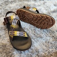 [ Đế Kếp Cao Cấp  ] Dép Sandal Chaco  Thơm Hương Quế , Dép Chaco Nam Full Box Bảo Hành 12 Tháng. Mã Quai Vàng TG100