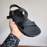 [ Đế Thằn Lằn ] Sandal Chaco Cao Cấp, Dép Chaco Đế Thơm Mã Đen Tuyền TG62