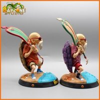 ( deal cực sốc ) Mô hình quy lão tiên sinh kame sư phụ rùa cầm quạt ba tiêu ( dragonball )
