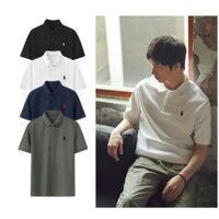 [ Deal Mở Bán ] Áo Polo Cộc Tay Nam Nữ Cổ Bẻ Chất Liệu Vải Cá Sấu Cotton Thêu Ngựa Menswear Shirt