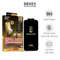 [ Deal Sốc ] Kính Cường Lực 9H DEKEY 3D Master Luxury Cho iPhone X/ 11/ 12/ 13/ 14/ 15 Series