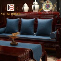 [ Đệm gấm hoa văn  ] Đệm ghế Bông ép dày 5,5cm, Đệm ghế vải dày họa tiết đẹp