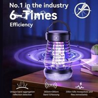 💘 Đèn Bắt Muỗi, Côn Trùng 3 Trong 1 Mosquito Killer Lamp J10 Sử Dụng Ngoài Trời, Pin 2000mAh 💘