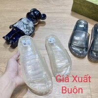 ✿ Dép Quai Ngang Gucci Màu Trắng bản siêu bền ✿