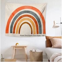 [ ĐẸP- SẴN HCM ] Vải treo tường, tranh vải treo tường, thảm treo tường Decor phòng vintage nhẹ nhàng KÈM BỘ MÓC TREO