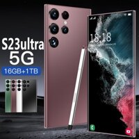 ` Điện thoại thông thái mới S23 Ultra 7.3 inch 12 + 512GB 5G dế yêu máy tính bảng Android pin 8000MAH