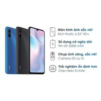 [ Điện thoại Xiaomi Redmi 9A giá rẻ (2GB/32GB) - Hàng chính hãng, Bảo hành 12 tháng ]