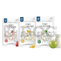 【 DIGNITY DOG 】  AGGUEJULKE 42g Thức ăn cho chó Thú cưng Nhai Nhai Chó Chăm sóc răng miệng Đồ ăn nhẹ Thú cưng Sữa Táo Dâu Chuối 3 vị