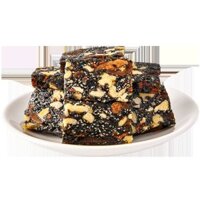 [ Dinh dưỡng ] Combo 1000g Bánh óc chó mè đen táo đỏ/ Bánh Mè Đen Dinh Dưỡng Siêu Hạt Mè Đen, Táo Đỏ, Óc Chó, Kỷ Tử ngon