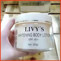 ( Dinhnhatle ) Kem Body Cao Cấp Livy's - Thailand Lotion Super Whitening Skin 250g