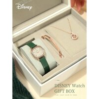 [ 𝐇𝐎𝐓 𝐃𝐄𝐀𝐋]Disney Ms. Đồng Hồ Vuông Mặt Nhỏ Nữ Sinh Viên Niche Light Sang Trọng Mới Thời Trang Bé Gái Đồng Hồ Nữ