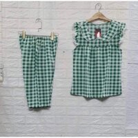 👌 Đồ Bộ Mặc Nhà, Bộ Lửng Lụa, Size 40 - 70kg