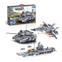 🔥 ĐỒ CHƠI LÊ GÔ MÔ HÌNH LẮP RÁP XE TĂNG - PHI THUYỀN - CHIẾN CƠ - ĐỒ CHƠI GIÁO DỤC SIÊU HOT CHO BÉ YÊU 🔥