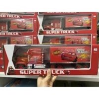 🚛 Đồ Chơi Siêu Xe Tải Chở Lightning McQueen - Super Truck 95 🚛