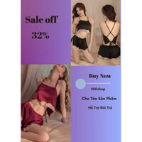 📣📣📣📣 Đồ ngủ sexy, bộ ngủ yếm quyến rũ chéo lưng gợi cảm phối quần