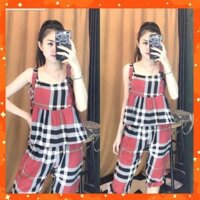 ( ĐỒ NỮ ĐẸP ) ĐỒ BỘ NỮ QUẦN LỮNG 2 DÂY VẢI KATE - HL9SO