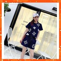 ( ĐỒ NỮ ĐẸP ) ĐỒ BỘ QUẦN ĐÙI IN HOA TIẾT SANG CHẢNH - HL9SO