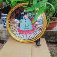 🪷 [Đồ thờ] ĐÈN HÀO QUANG PHẬT QUAN ÂM 50cm
