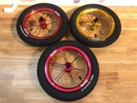 [ ĐỘ XE ] VÀNH + LỐP HƠI XE THĂNG BẰNG SARO & ANDER – Xe chòi chân – Pushbike / Balance Bike – PACBIKE VN