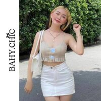 ( ĐỌC KĨ MIÊU TẢ) Chân váy trắng jean, có quần trong dày dặn