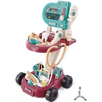 [ Doctor ] Bộ đồ chơi bác sĩ cho bé trai, bé gái nhập vai cao cấp gồm 24 chi tiết