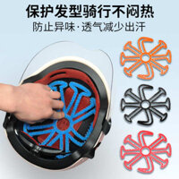 🔥 Đội mũ bảo hiểm không làm mất đi kiểu tóc của bạn 🔥 Thông Gió Thoáng Khí Đi Xe Đạp Mũ Bảo Hiểm An toàn mùa hè Ngăn ngừa mùi hôi Xe Máy Mũ Bảo Hiểm Lót Miếng có hàng sẵn Mũ bảo hiểm đi xe máy Lót Chống Biến Dạng Mũ Bảo Hiểm Silicon Pad Phổ biến cho nam