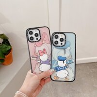 【 Donald Duck Biu 】 CASTF Ốp điện thoại Acrylic chất lượng cao hấp thụ từ tính cho iPhone 16 Pro max 16 15 Pro max 11 Pro max 13 14Pro 12 15Pro 13 Pro max Cùng ngôi sao