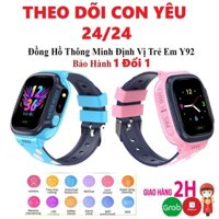 [ ĐỒNG HỒ ĐỊNH VỊ ] Đồng Hồ Thông Minh Y92, Định Vị, Nghe Gọi Đa Chức Năng, Cao Cấp, Lắp Sim Độc Lập Giành Cho Bé