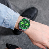 ☆ ★ Đồng hồ nam dây thép, đồng hồ quartz, đồng hồ Submariner, thời trang kinh doanh, đồng hồ nam hợp kim, cung cấp 3.6