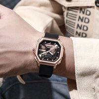 ☆ ★ Đồng hồ nam giá trị cao, đồng hồ quartz vuông cho sinh viên, đồng hồ thể thao chống nước cho thanh niên, mặt số lớn, mẫu/3.1