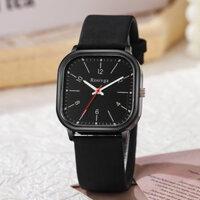 ☆ ★ Đồng hồ nam vuông phong cách Hàn Quốc, unisex, thanh lịch, phù hợp cho sinh viên và tiệc tùng/3.5