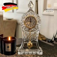🇨🇿 ĐỒNG HỒ PHA LÊ ĐỂ BÀN BOHEMIA 30.5CM - Made in Czech