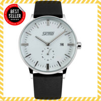 ░ Đồng hồ SKMEI 9099 dây da lịch lãm sang trọng đơn giản classic cổ điển ░P░H░Ụ░ ░K░I░Ệ░N░