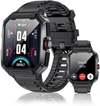 - Đồng hồ thông minh cấp độ quân sự Dvtlfrj dành cho nam: Smartwatch nam cấp độ quân sự Dvtlfrj
- Đồng hồ thông minh LCD 1,85 inch GPS chống nước IP68 với màn hình cảm ứng: Smartwatch GPS chống nước IP68, màn hình LCD 1,85 inch cảm ứng
- Máy dò thể dục Đồng hồ thông minh theo dõi nhịp tim cho iPhone Android Phone, 47Black: Smartwatch đo nhịp tim và dò tập thể dục, tương thích với iPhone và Android Phone, màu đen 47Black.