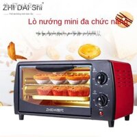 ❧✥[ Double Baking] Lò nướng điện đa năng gia dụng Lò nướng bánh Pizza mini Máy làm bánh mì