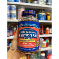 ( Đủ Bill )Dầu cá hồi chứa Omega 3 Wild Alaskan salmon oil  Lọ 210 Viên