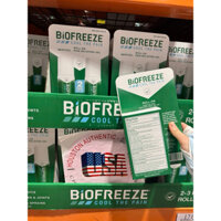 [ ĐỦ BILL STORE + AIR]  LĂN XOA BÓP GIẢM ĐAU BIOFREEZE COOL THE PAIN _ live mua hàng tại Mỹ