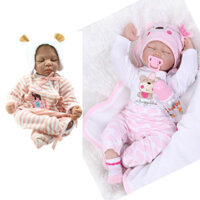 [ đủ mẫu - giá rẻ] Búp Bê Tái Sinh 55 cm = 22 inch Thân Gòn Mềm Mại NPK Reborn Vinyl Doll