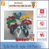 [ ĐỦ MÀU ]Ốp đầu phanh cơ Wave anpha RS - S100 - Wave Anpha đời 2006 đến 2016 - [Kèm miễn phí dây sạc]